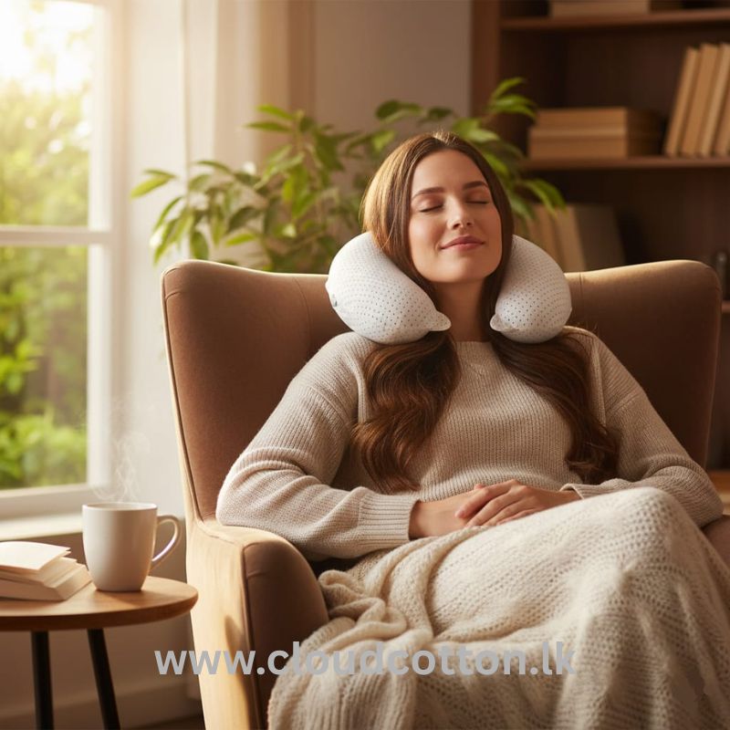 Natural Latex Neck Pillow - Image 3
