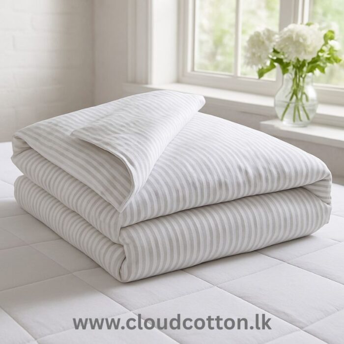 100% Cotton Striped Duvet Covers