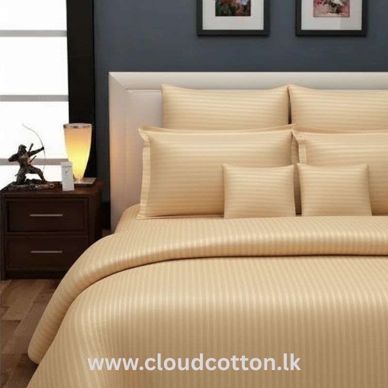 100% Cotton Stripe Bed Sheet - Image 10
