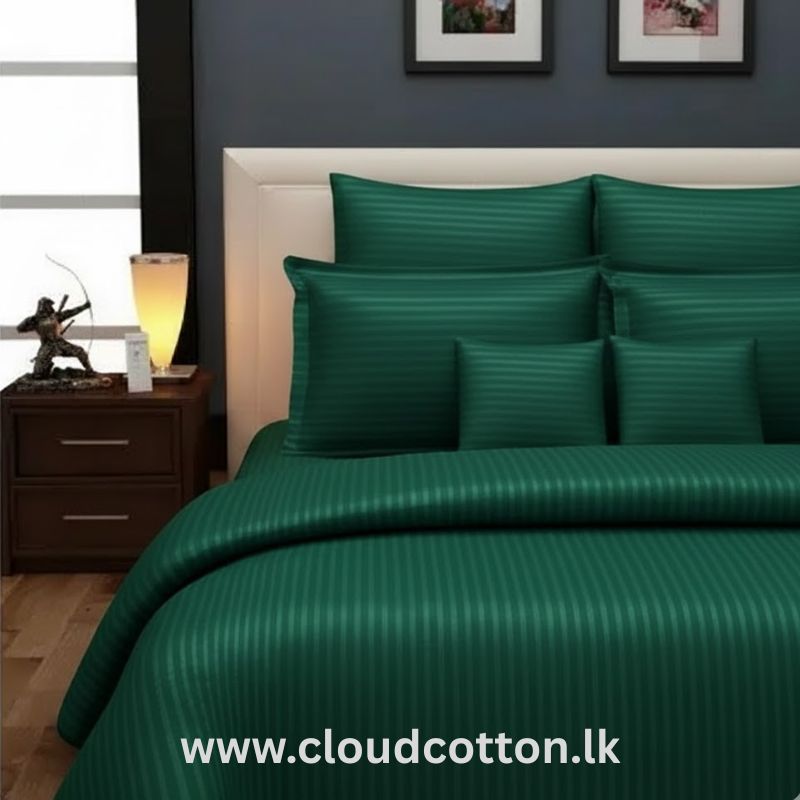 100% Cotton Stripe Bed Sheet - Image 8