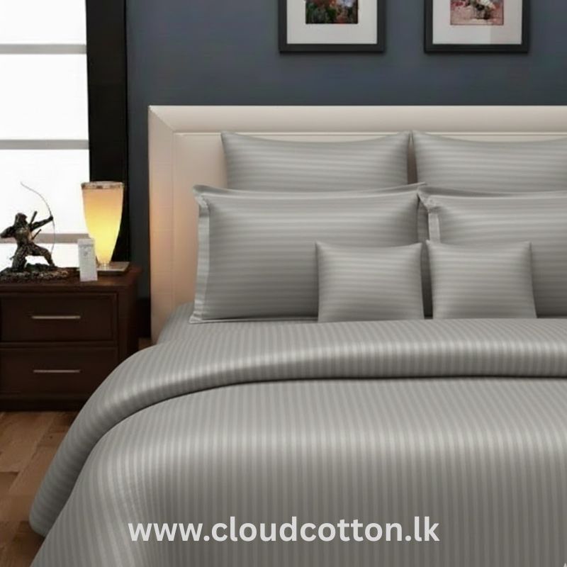100% Cotton Stripe Bed Sheet - Image 7
