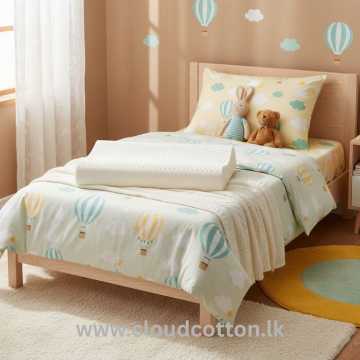 Natural latex N-kid pillow