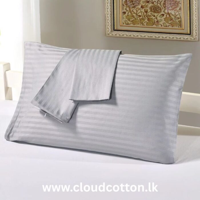 Ultra-Soft Cotton-Blend Striped Pillowcase